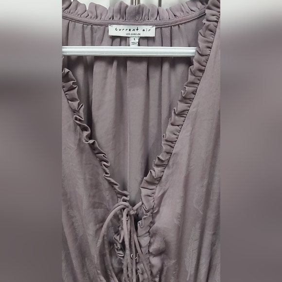 Anthropology Current Air mauve dress - Picture 3 of 14